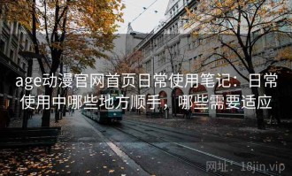age动漫官网首页日常使用笔记：日常使用中哪些地方顺手，哪些需要适应