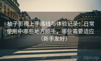 柚子影视上手路线与体验记录：日常使用中哪些地方顺手，哪些需要适应（新手友好）