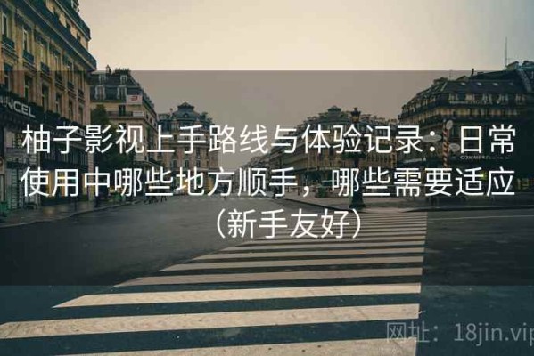 柚子影视上手路线与体验记录：日常使用中哪些地方顺手，哪些需要适应（新手友好）