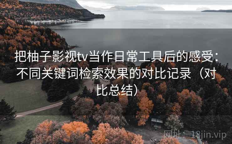 把柚子影视tv当作日常工具后的感受：不同关键词检索效果的对比记录（对比总结）