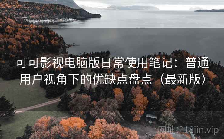 可可影视电脑版日常使用笔记：普通用户视角下的优缺点盘点（最新版）
